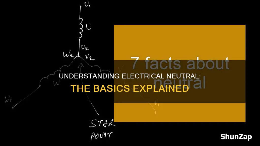 what is a neutral in electrical terms