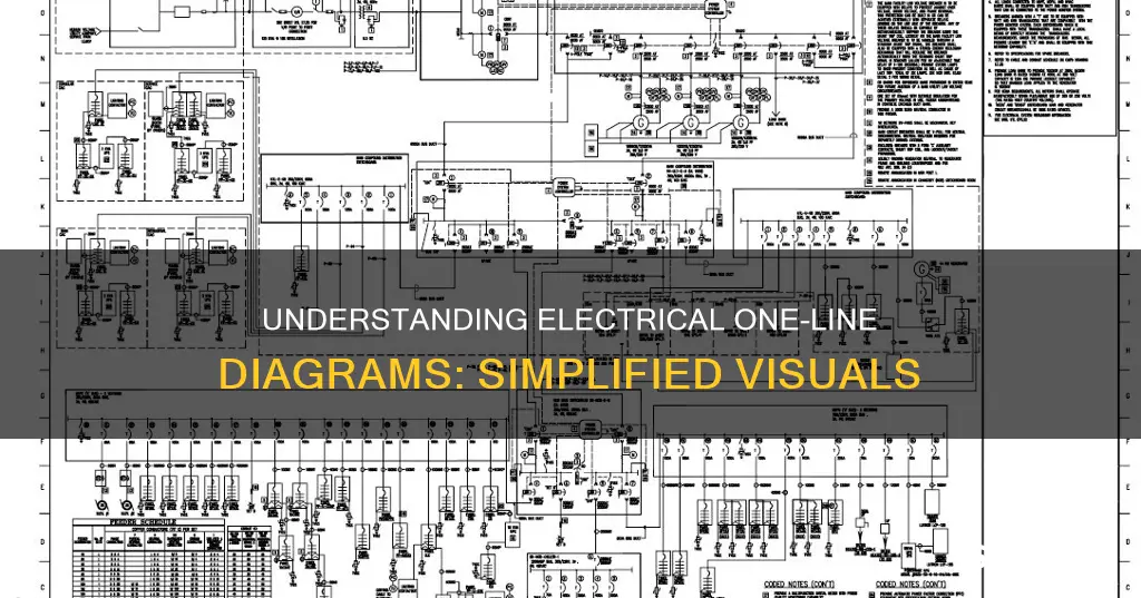 what is a one line diagram electrical