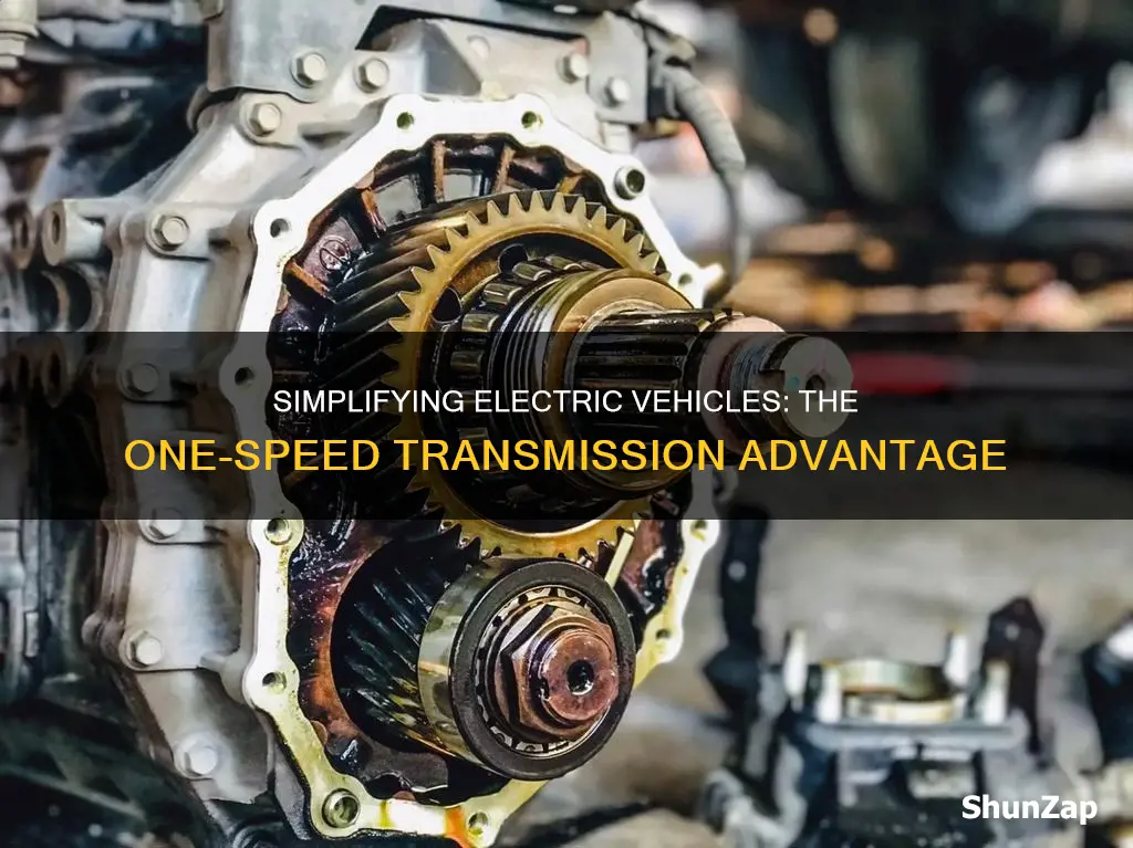 what is a one speed transmission electric vehicle