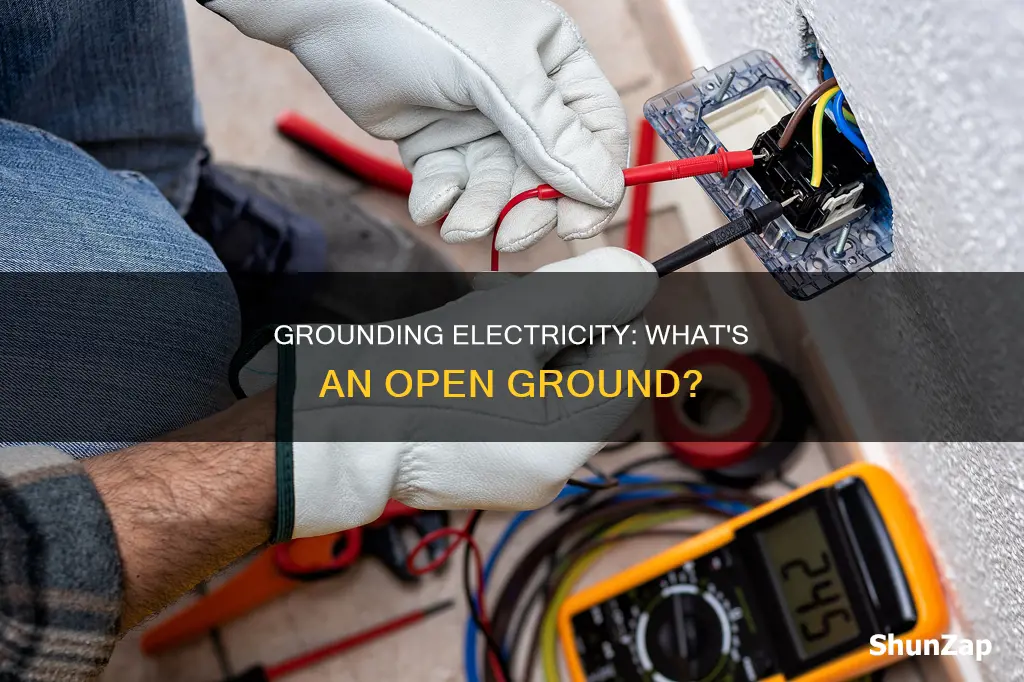 what is a open ground for electricity