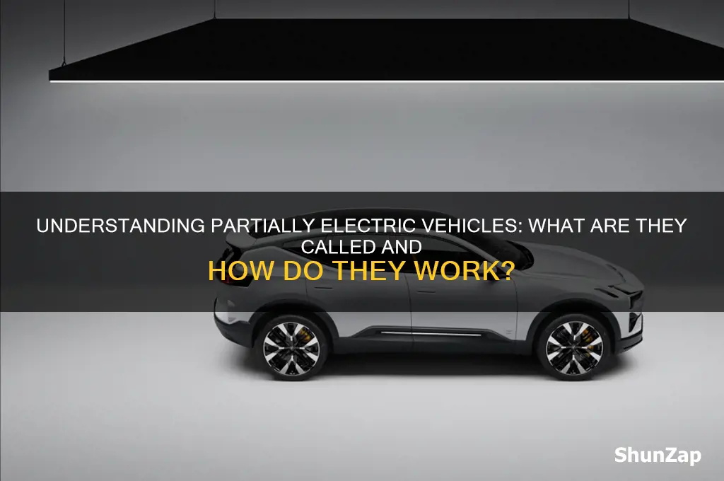what is a partially electric car called