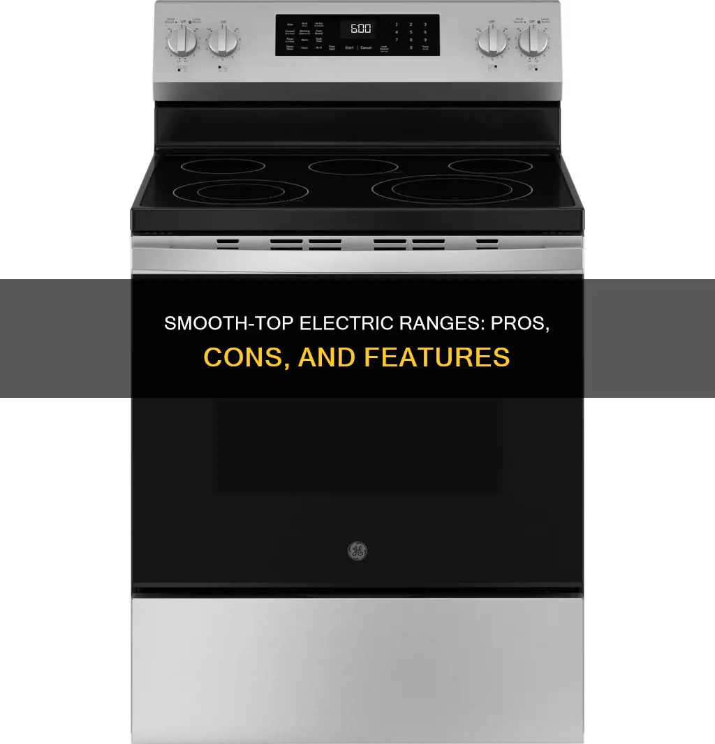 what is a smooth top electric range