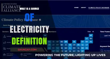Electricity Sources: Definition and Exploration