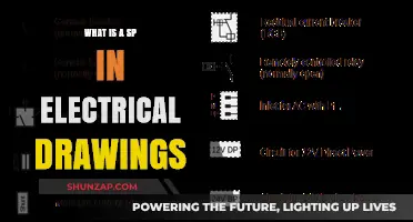 SP in Electrical Drawings: What's the Significance?