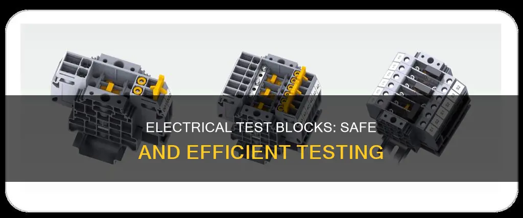 what is a test block for electrical