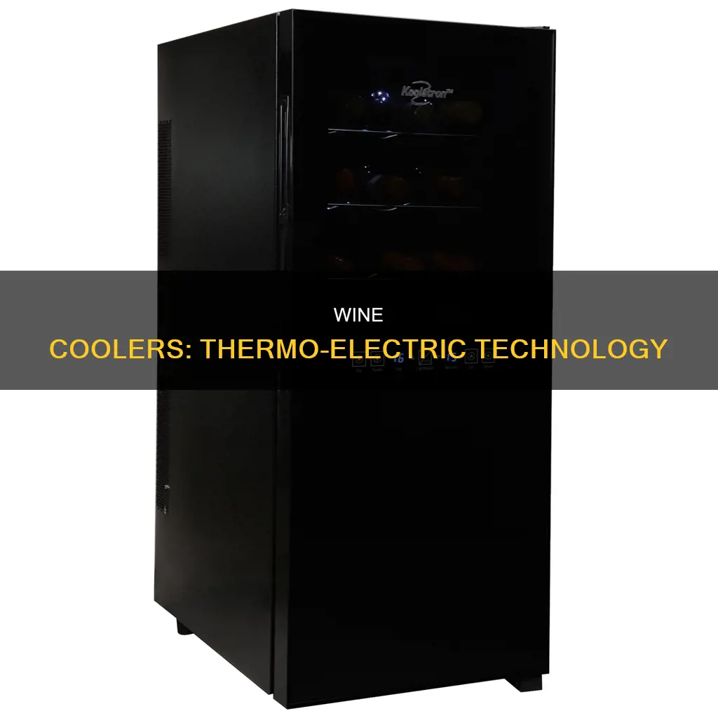 what is a thermo electric wine cooler