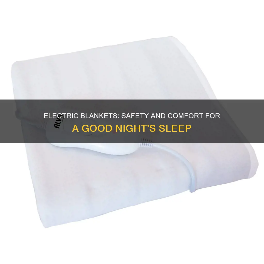 what is a tie down electric blanket