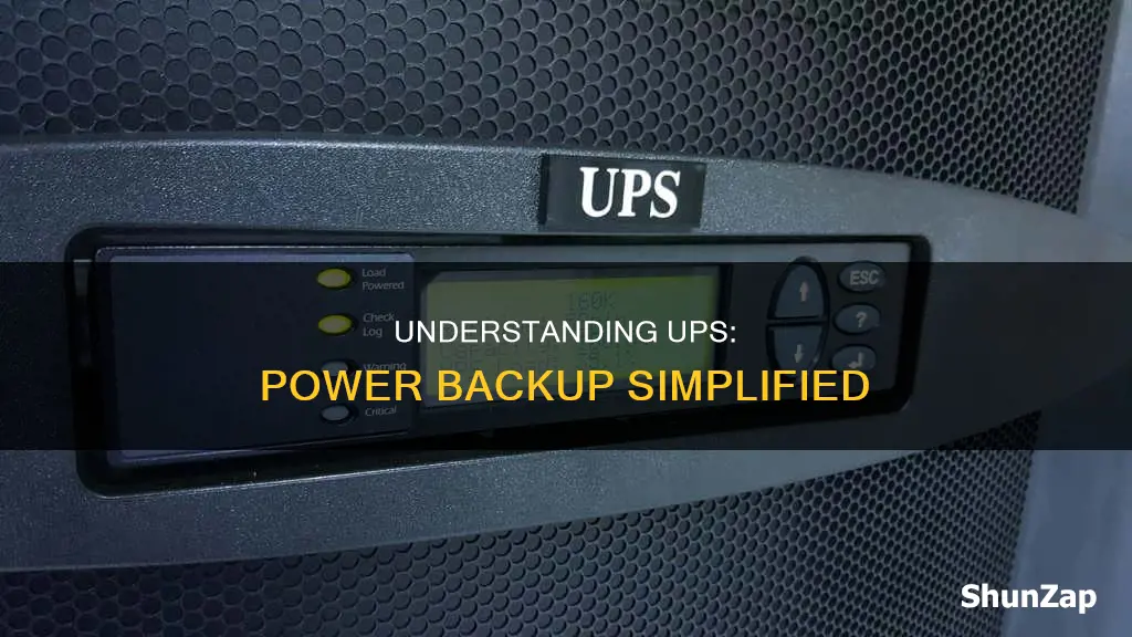 what is a ups in electrical terms