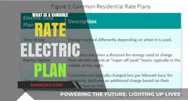 Understanding Variable Rate Electric Plans