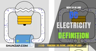 AC/DC Electricity: Definitions and Differences