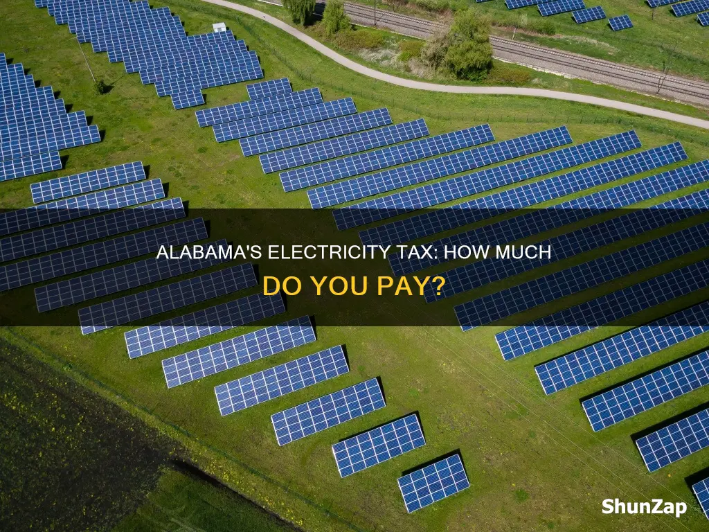 what is alabama state tax on electricity