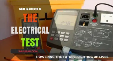 Electrical Test: What's Allowed and What's Not