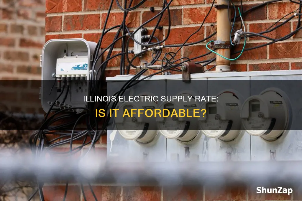 what is ameen illinois electric supply rate