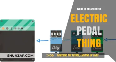 Acoustic-Electric Pedals: What Are They?