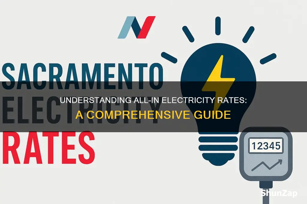 what is an all in electricity rate