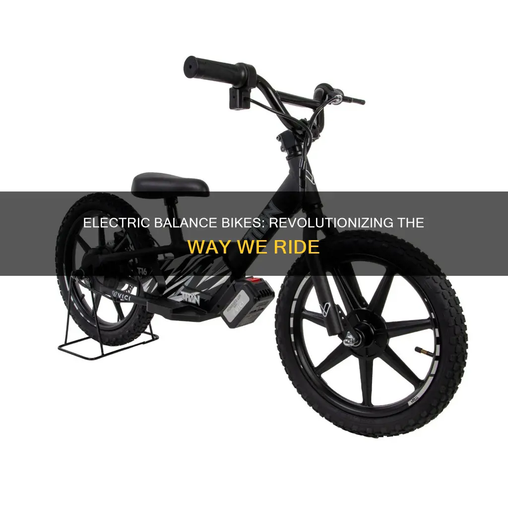 what is an electric balance bike