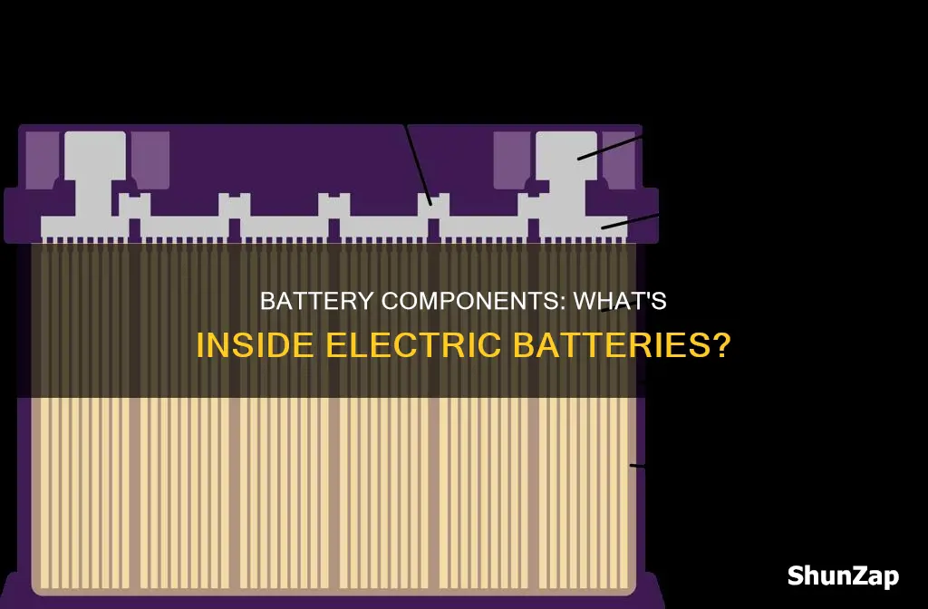 what is an electric battery made of