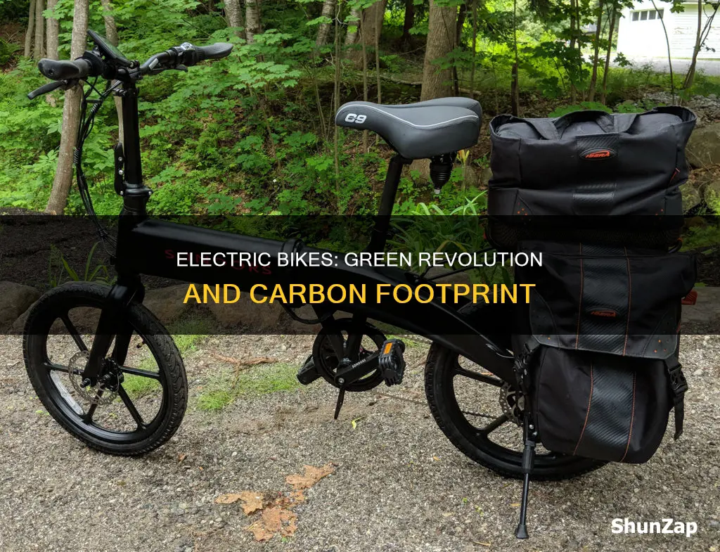 what is an electric bike and carbon footprint