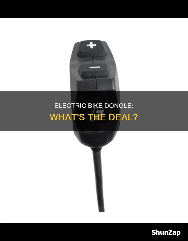 what is an electric bike dongle
