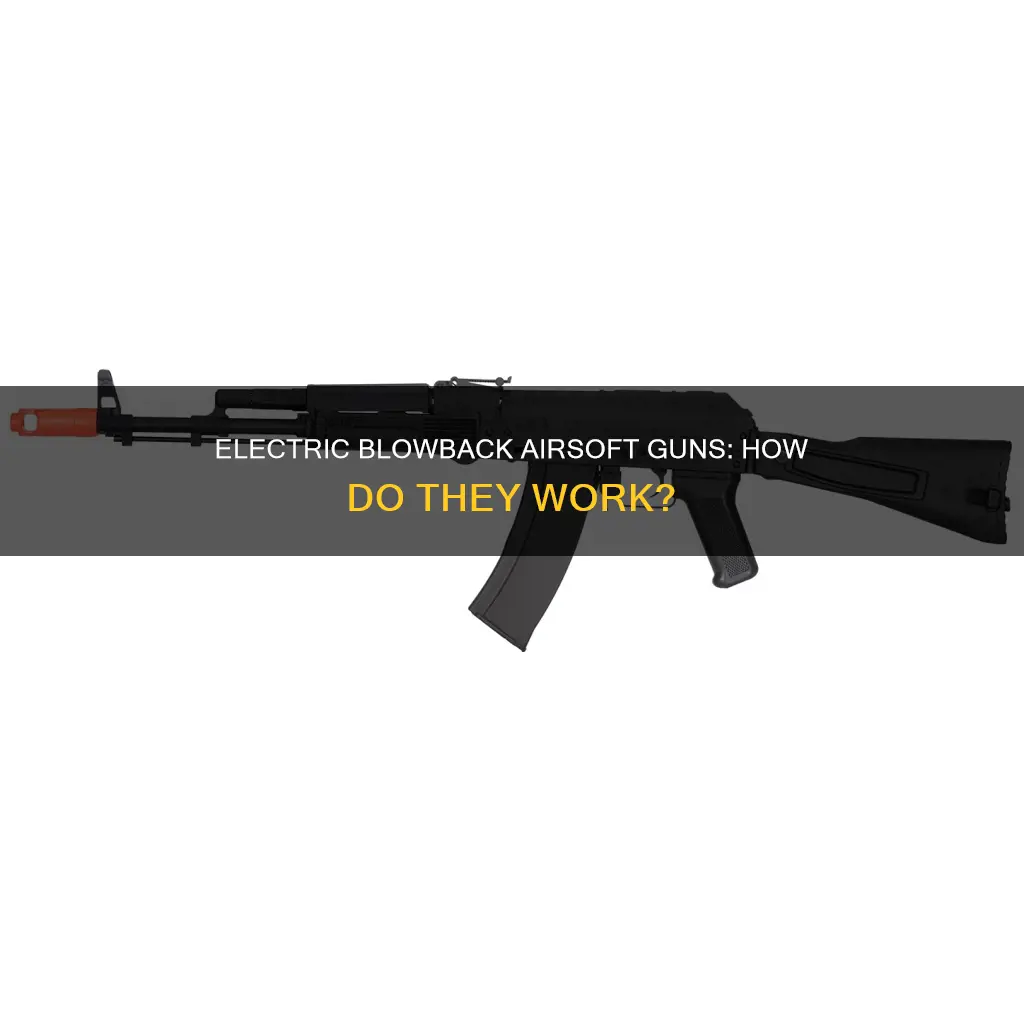 what is an electric blowback airsoft gun