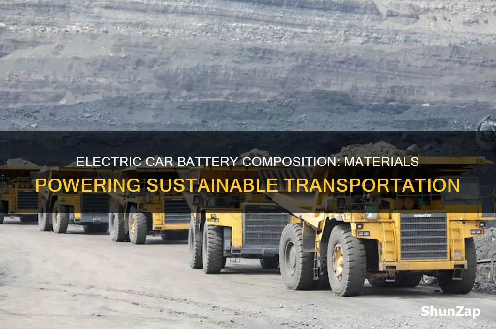 what is an electric car battery made of