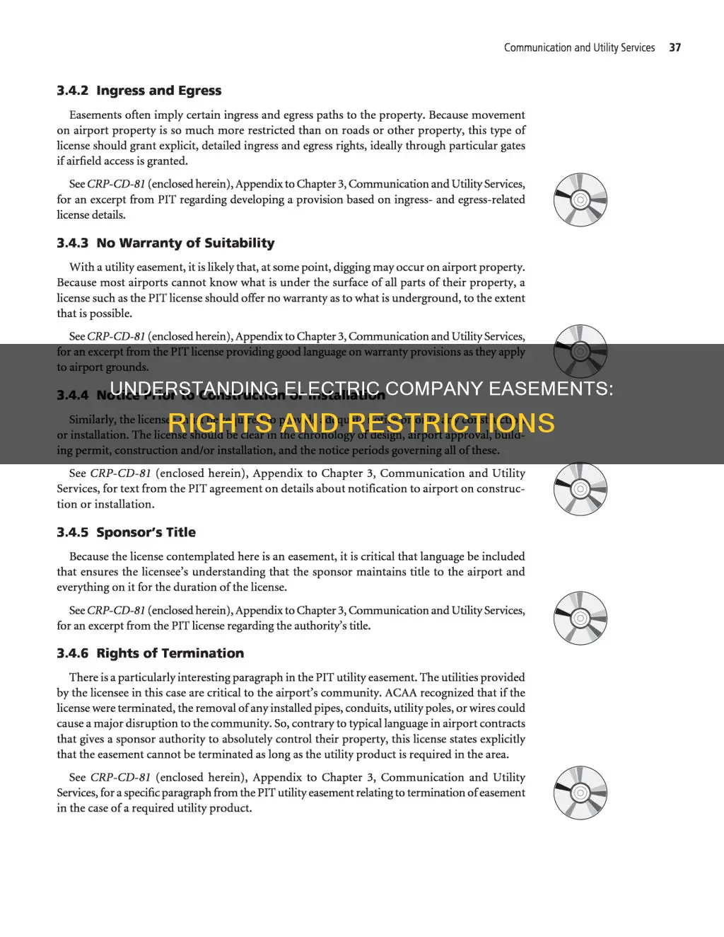 what is an electric company easement