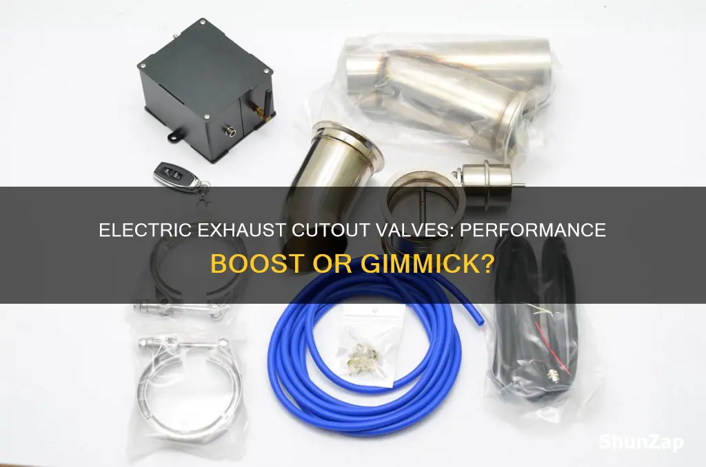 what is an electric exhaust cutout valve