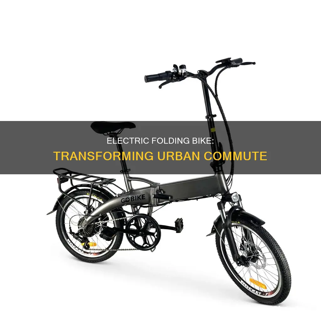 what is an electric folding bike