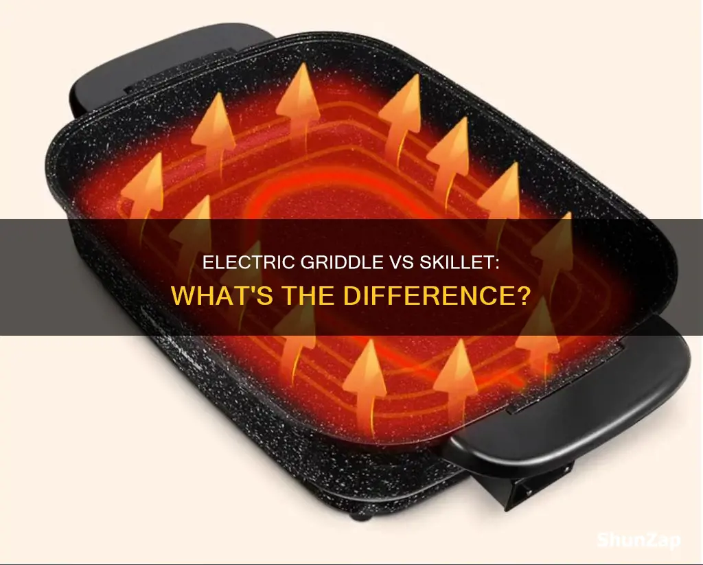 what is an electric griddle vs skillet