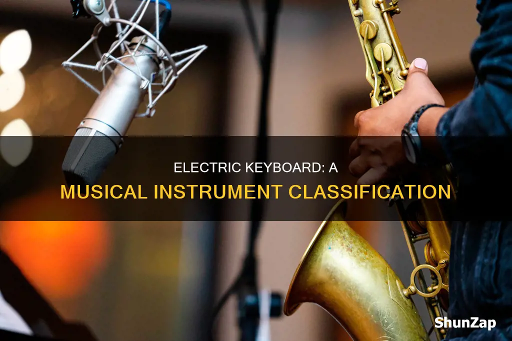 what is an electric keyboard classified as