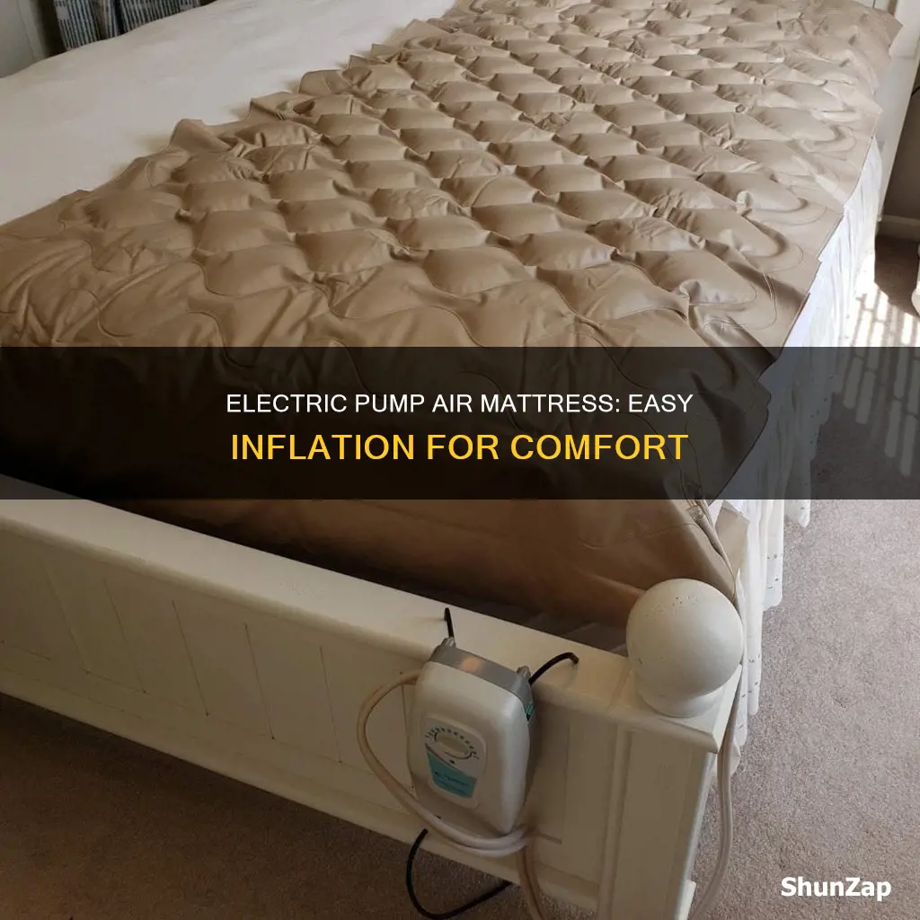 what is an electric pump air mattress