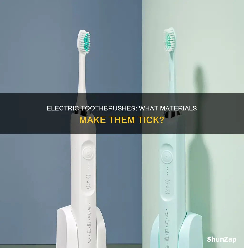 what is an electric toothbrush made of