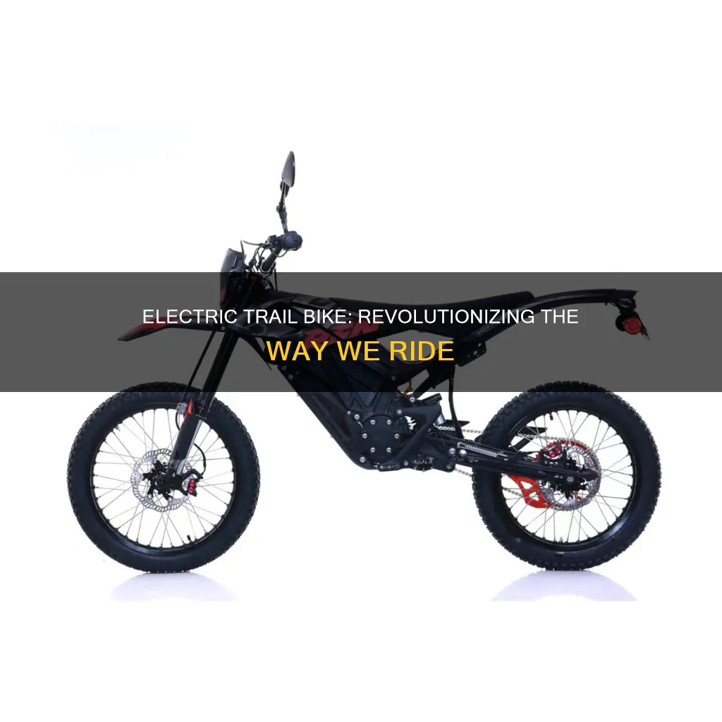 what is an electric trail bike