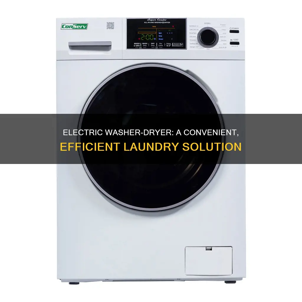 what is an electric washer and dryer
