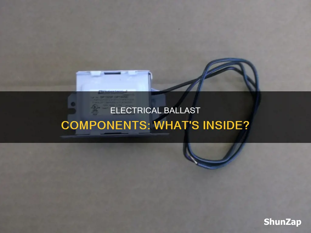 what is an electrical ballast made of