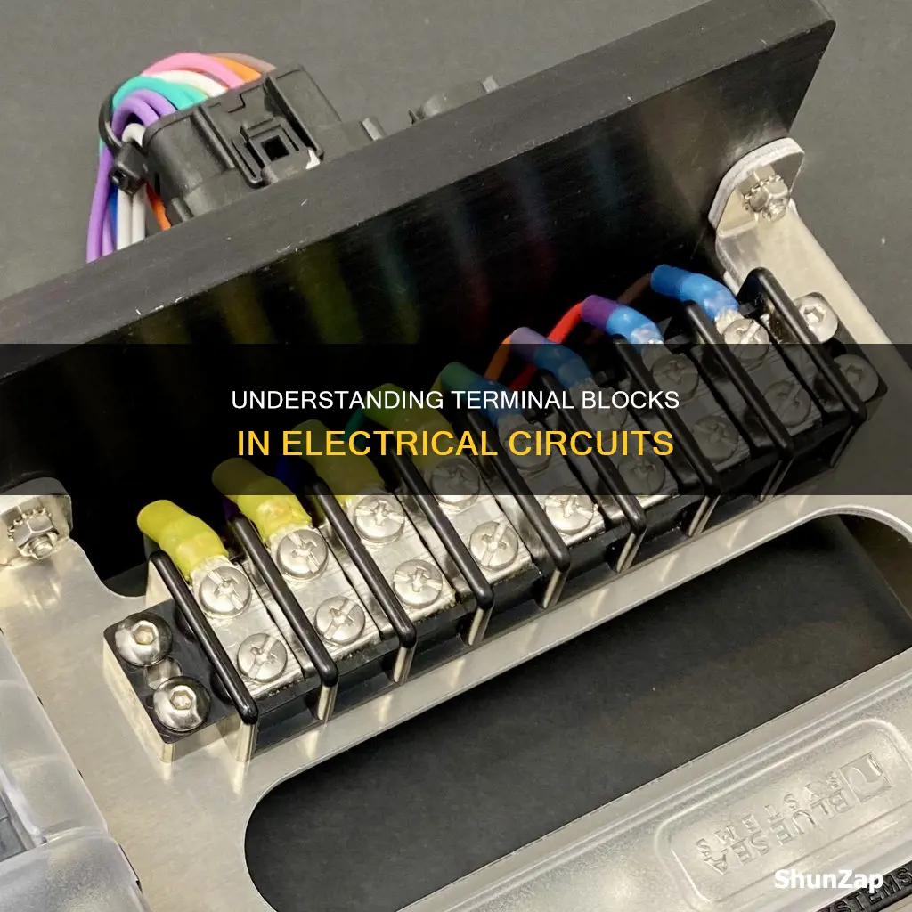what is an electrical circuit terminal block