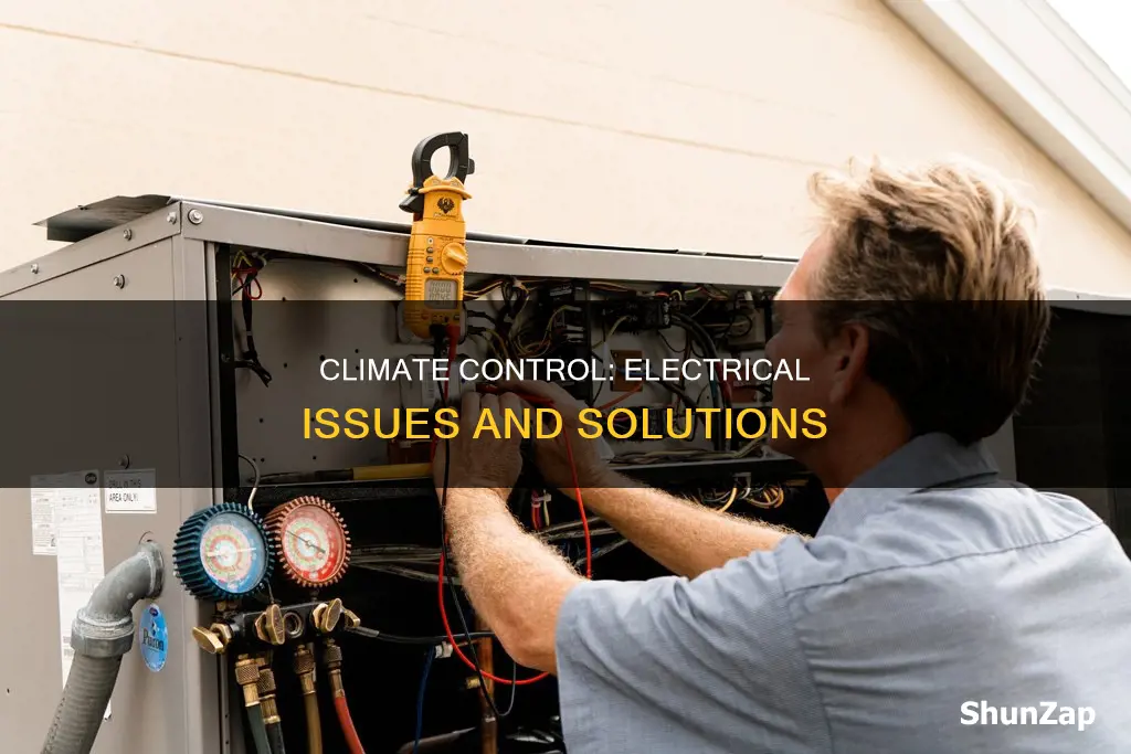 what is an electrical climate control issue