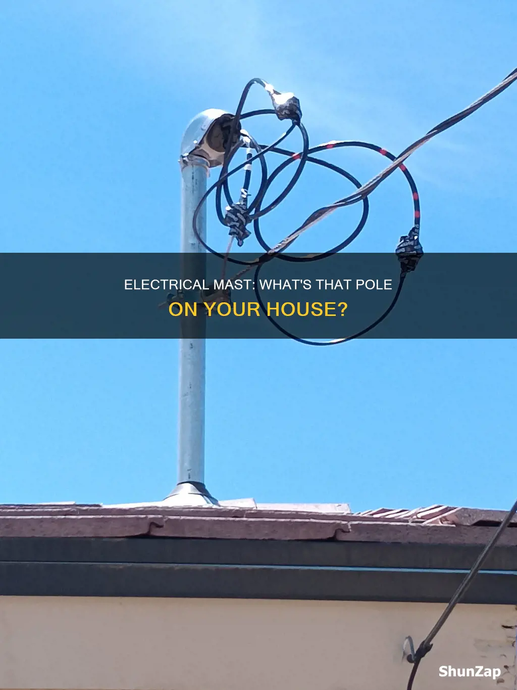 what is an electrical mast on house