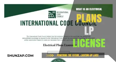 Electrical Plans: LP License Requirements