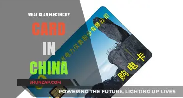 Electricity Cards: China's Unique Power Payment Method