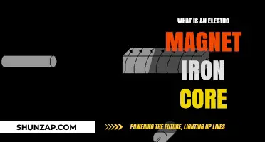 How Electromagnets Use Iron Cores to Create Magnetic Fields