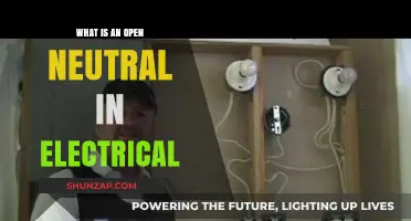 Open Neutral: Electrical Safety Hazard