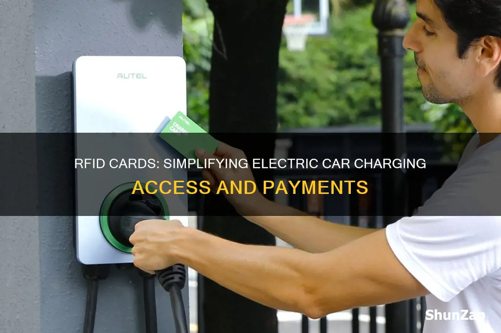what is an rfid card for electric car charging