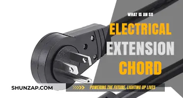 Electrical Extension Chords: SO Cords Explained