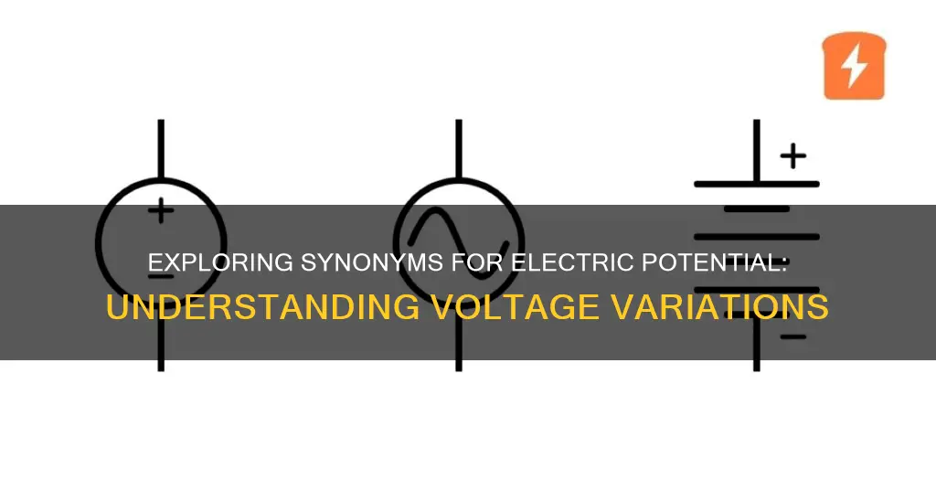 what is another word for electric potential