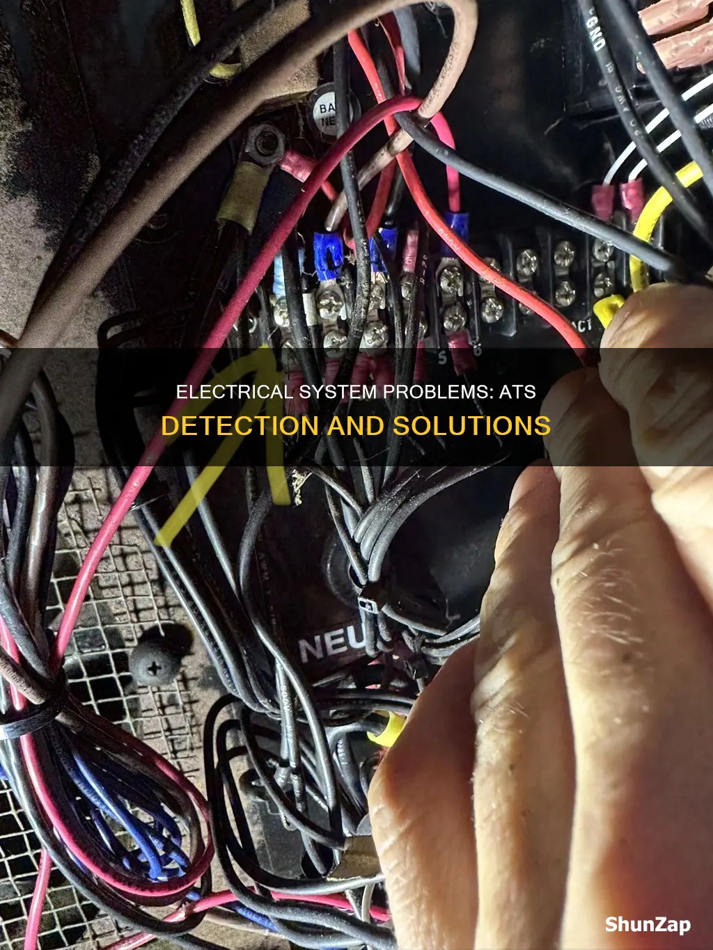 what is ats electrical system problem detected