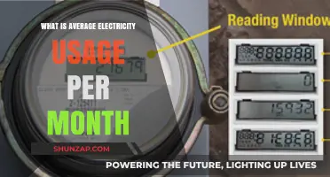 Monthly Electricity Usage: What's the Average?
