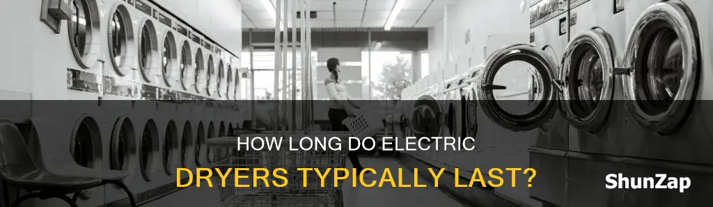 what is average lifespan of electric dryer