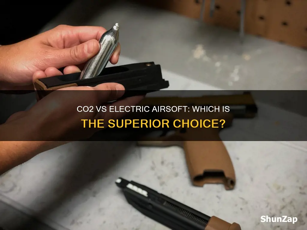 what is better co2 or electric airsoft