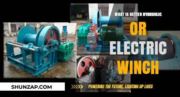Hydraulic vs Electric Winches: Which is the Superior Choice?